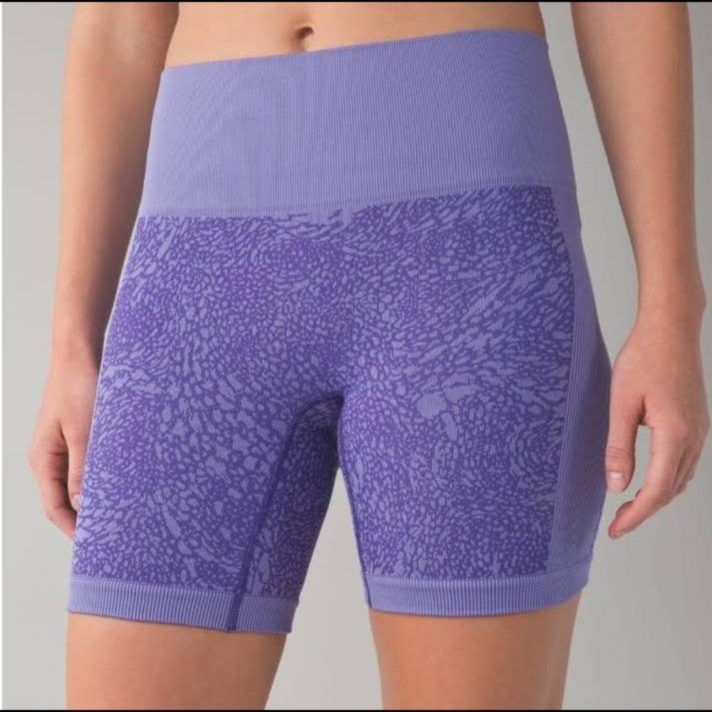 Lululemon Purple Rose Shorts